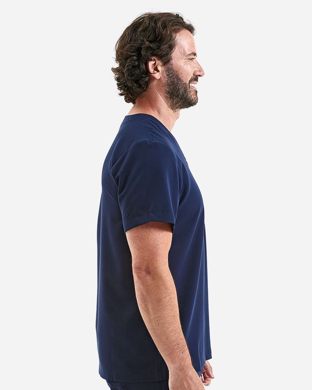 Onna NN200 - Men's Limitless V-Neck Stretch Scrub Top - Navy