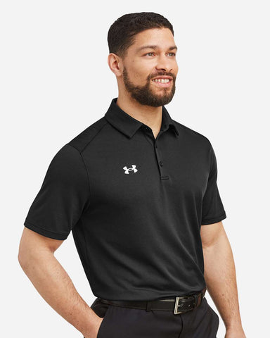 Under Armour 1370399 - Men's Tech™ Polo - Black/ White