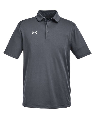 Under Armour 1370399 - Men's Tech™ Polo - CS Grey Light Heather/ White