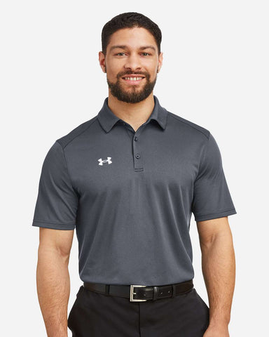 Under Armour 1370399 - Men's Tech™ Polo - CS Grey Light Heather/ White