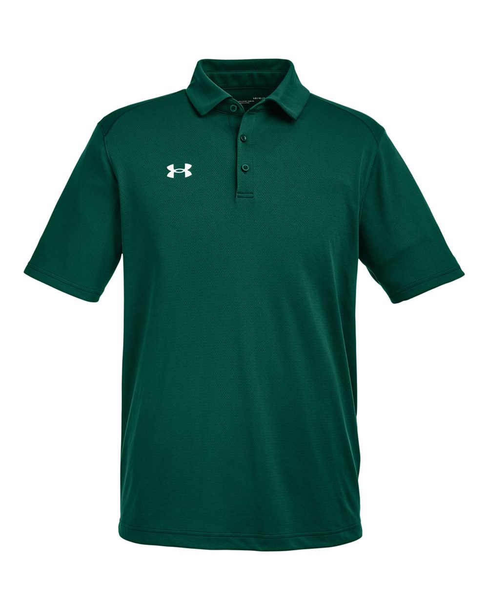 Under Armour 1370399 - Men's Tech™ Polo - Forest Green/ White