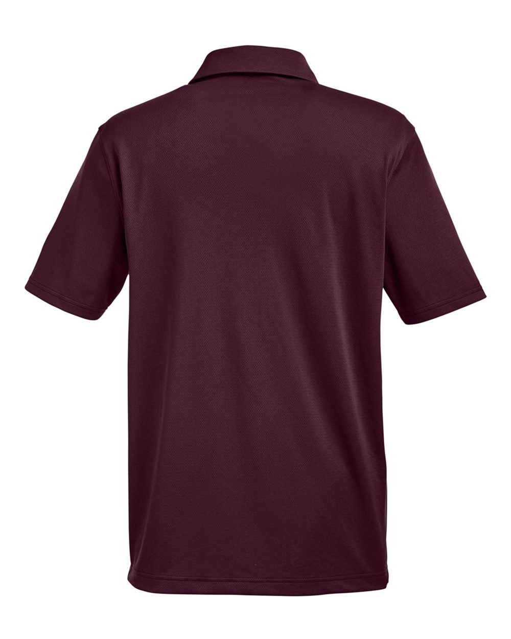 Under Armour 1370399 - Men's Tech™ Polo - Dark Maroon/ White