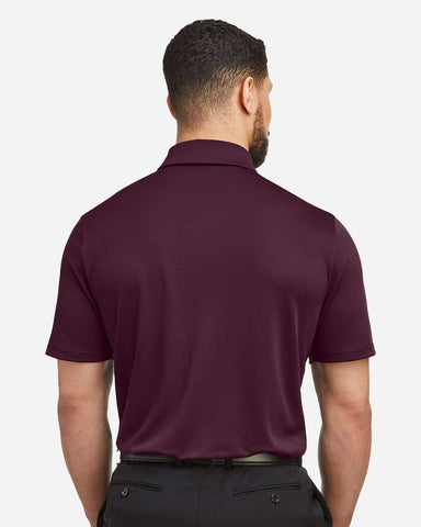 Under Armour 1370399 - Men's Tech™ Polo - Dark Maroon/ White
