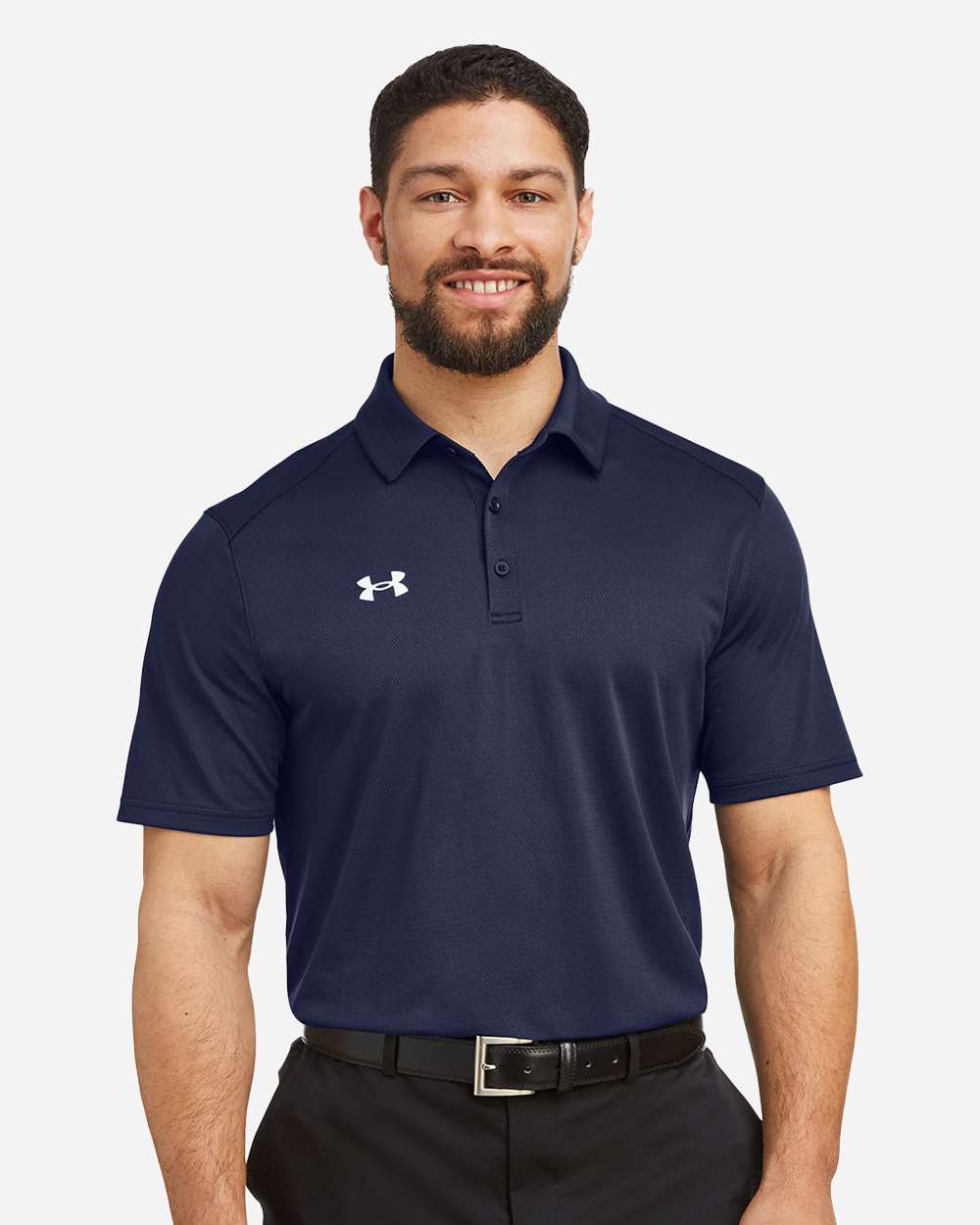 Under Armour 1370399 - Men's Tech™ Polo - Midnight Navy/ White