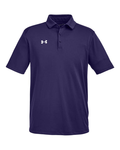 Under Armour 1370399 - Men's Tech™ Polo - Purple/ White