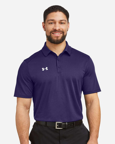 Under Armour 1370399 - Men's Tech™ Polo - Purple/ White
