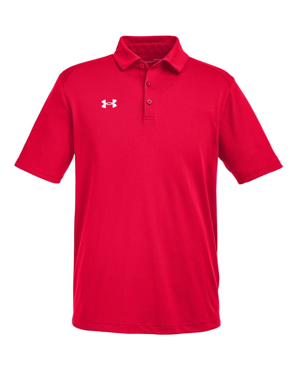 Under Armour 1370399 - Men's Tech™ Polo - Red/ White