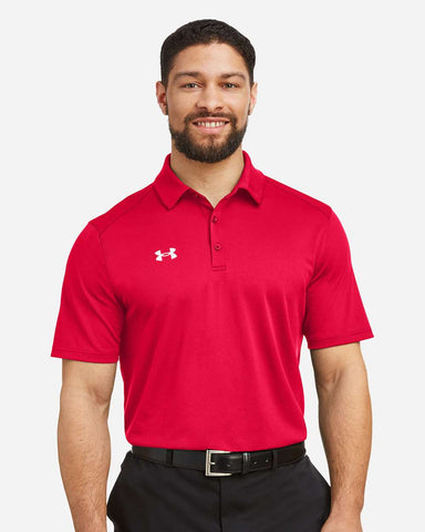 Under Armour 1370399 - Men's Tech™ Polo - Red/ White