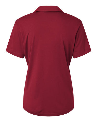 AllPro 41800L - Women's Pro-Lock Performance Polo - Cardinal - Back