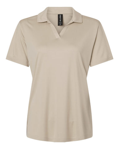 AllPro 41800L - Women's Pro-Lock Performance Polo - Sand - Front