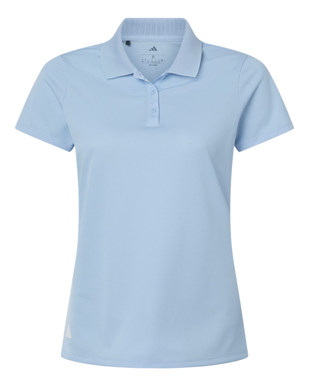 adidas A431 - Women's Performance Piqué Polo - Glow Blue