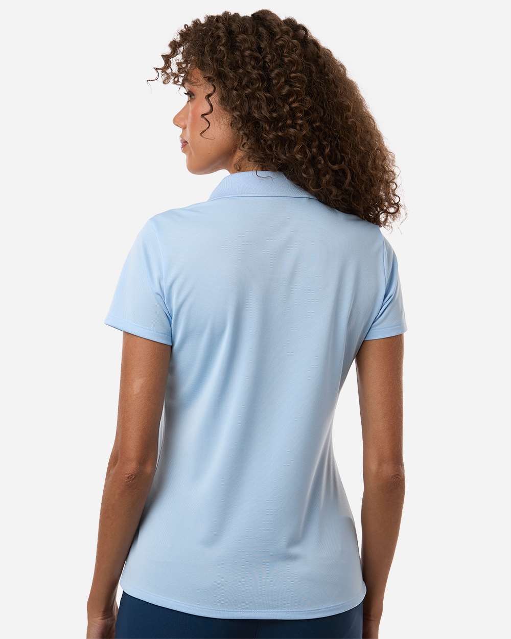 adidas A431 - Women's Performance Piqué Polo - Glow Blue