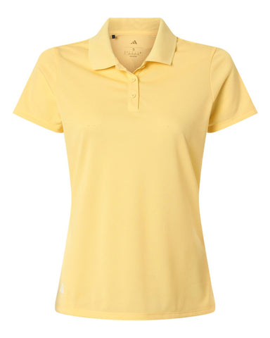 adidas A431 - Women's Performance Piqué Polo - Almost Yellow