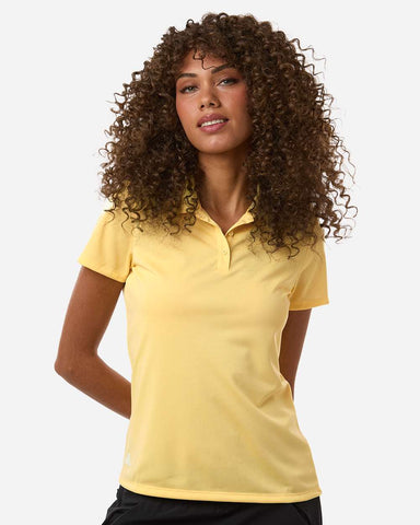 adidas A431 - Women's Performance Piqué Polo - Almost Yellow