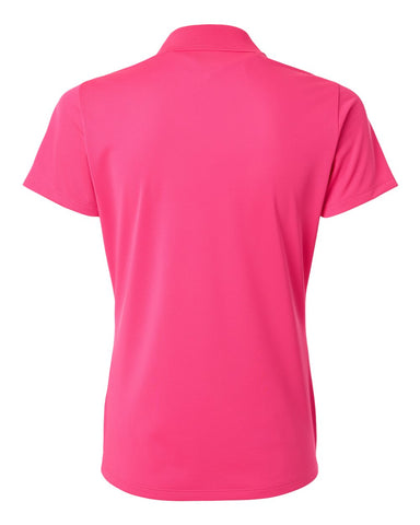 adidas A431 - Women's Performance Piqué Polo - Lucid Pink