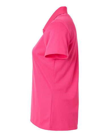 adidas A431 - Women's Performance Piqué Polo - Lucid Pink