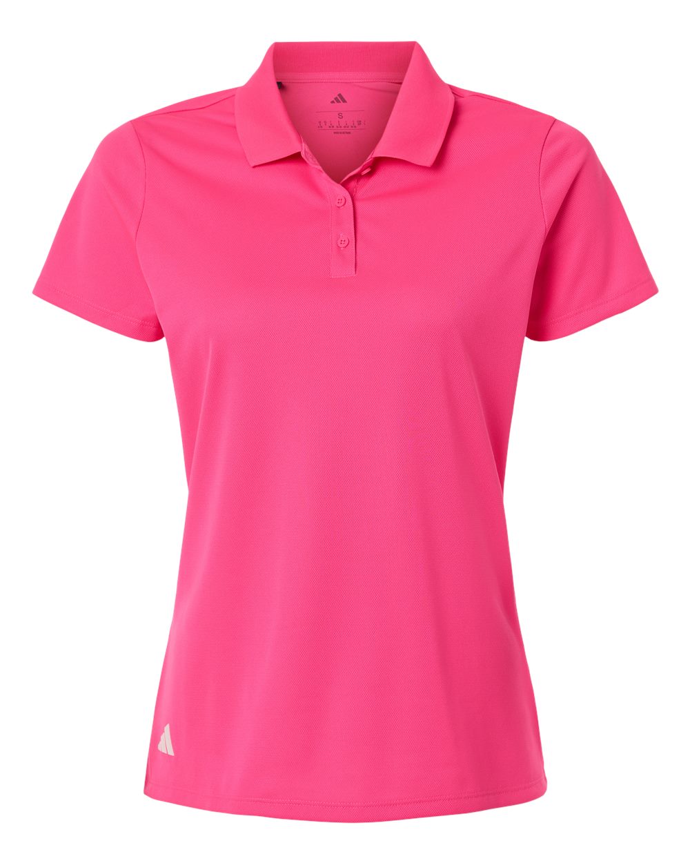 adidas A431 - Women's Performance Piqué Polo - Lucid Pink