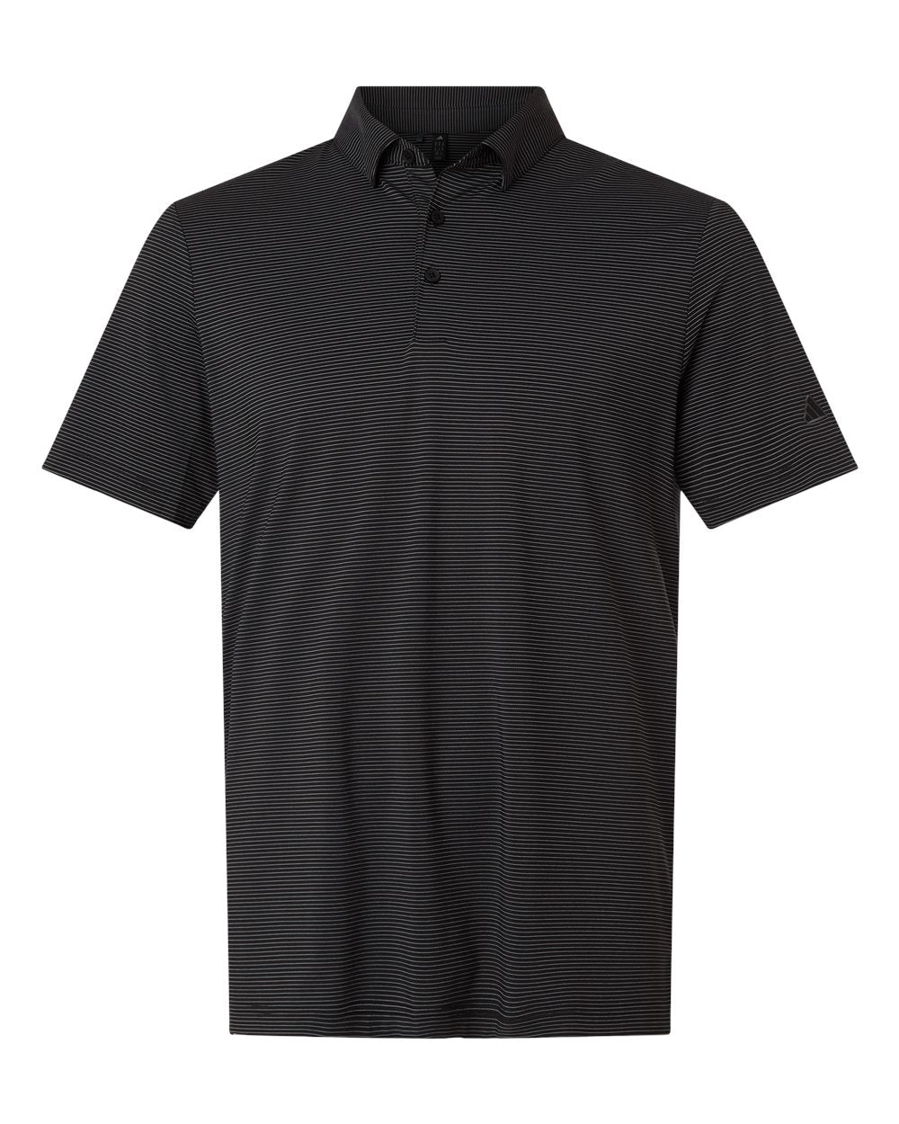 adidas A2026 - Men's Ultimate365 Pencil Stripe Climacool Polo - Carbon/ Black