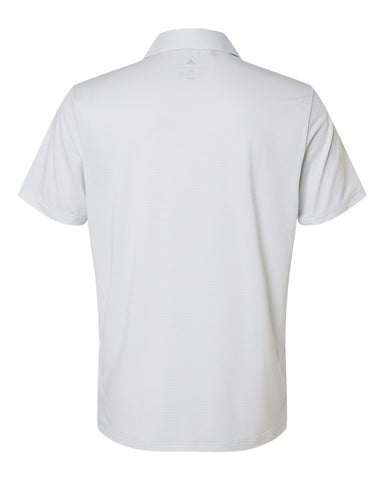 adidas A2026 - Men's Ultimate365 Pencil Stripe Climacool Polo - White/ Wonder Sage