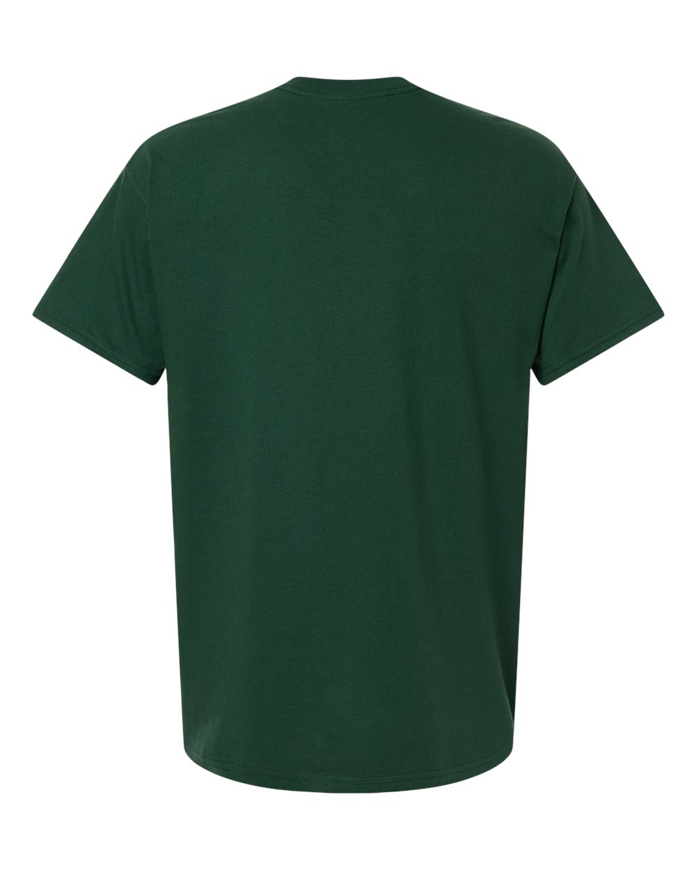 Gildan 5000 - Unisex Heavy Cotton™ T-Shirt - Fan Dark Green - Back