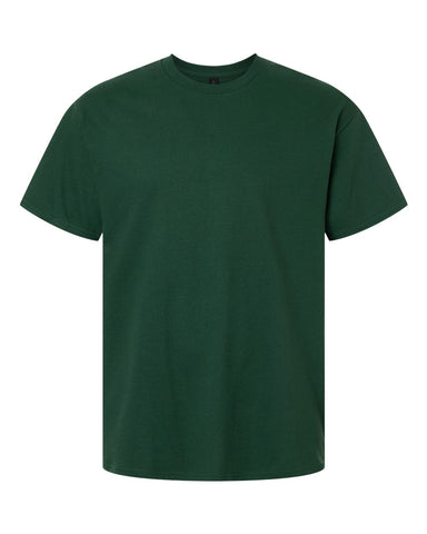 Gildan 5000 - Unisex Heavy Cotton™ T-Shirt - Fan Dark Green - Front
