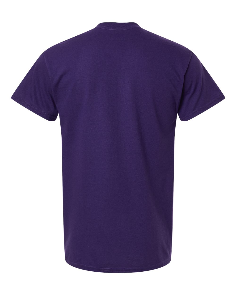Gildan 5000 - Unisex Heavy Cotton™ T-Shirt - Fan Dark Purple - Back