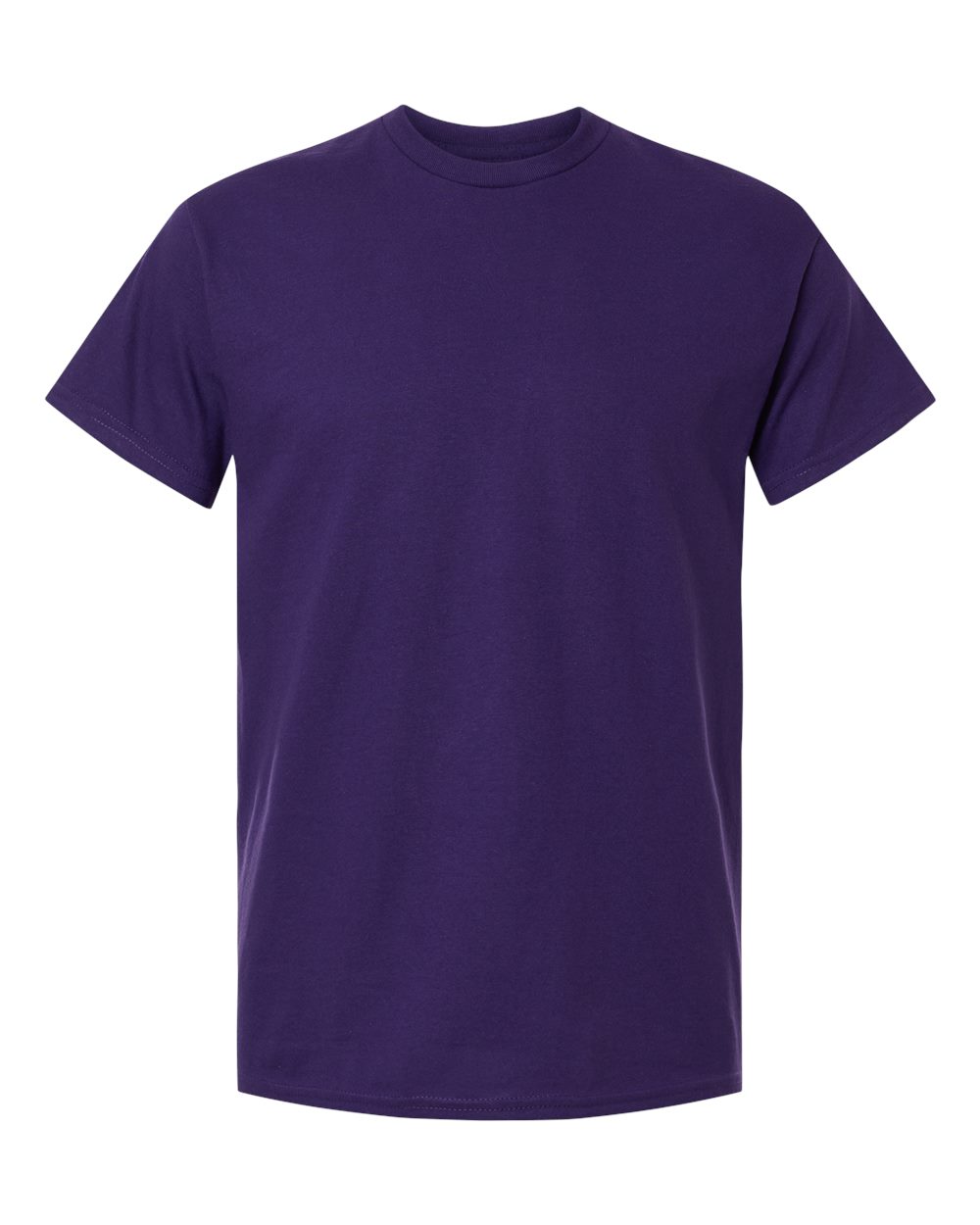 Gildan 5000 - Unisex Heavy Cotton™ T-Shirt - Fan Dark Purple - Front