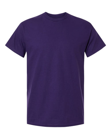 Gildan 5000 - Unisex Heavy Cotton™ T-Shirt - Fan Dark Purple - Front