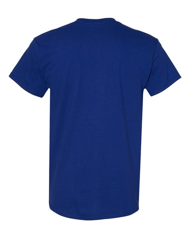 Gildan 5000 - Unisex Heavy Cotton™ T-Shirt - Fan Deep Royal - Back