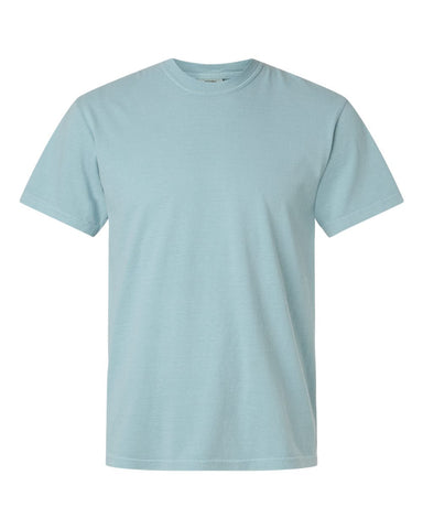 Comfort Colors 1717 - Unisex Garment-Dyed Heavyweight T-Shirt - Yankey Blue - Front