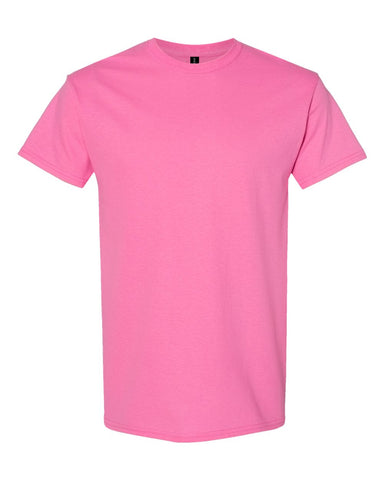 Gildan 5000 - Unisex Heavy Cotton™ T-Shirt - Azalea - Front