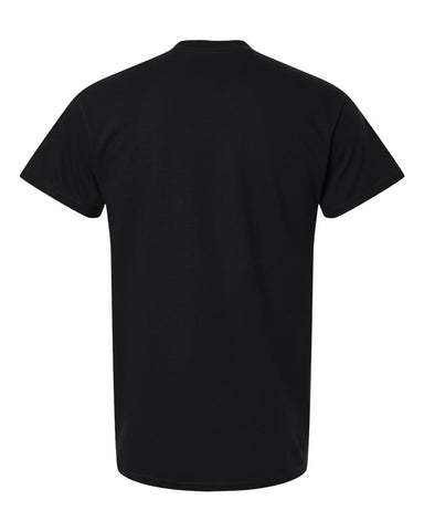 Gildan 5000 - Unisex Heavy Cotton™ T-Shirt - Black - Back