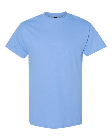 Gildan 5000 - Unisex Heavy Cotton™ T-Shirt - Carolina Blue - Front