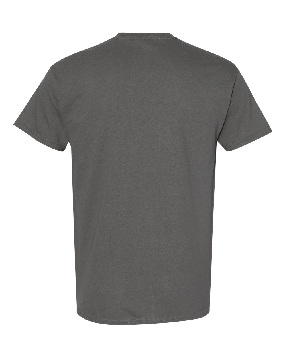 Gildan 5000 - Unisex Heavy Cotton™ T-Shirt - Charcoal - Back