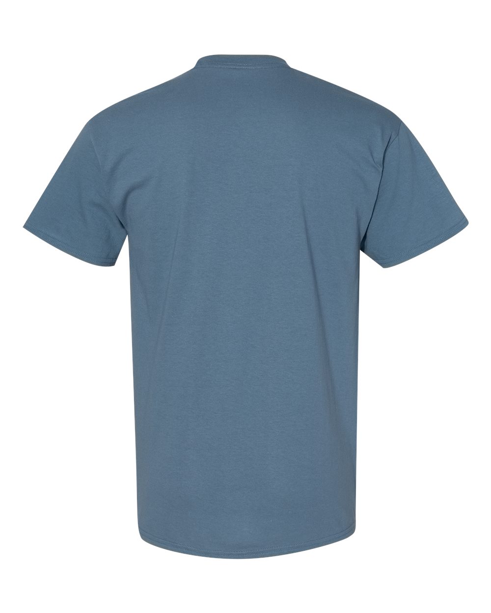 Gildan 5000 - Unisex Heavy Cotton™ T-Shirt - Indigo Blue - Back