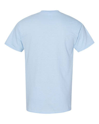 Gildan 5000 - Unisex Heavy Cotton™ T-Shirt - Light Blue - Back