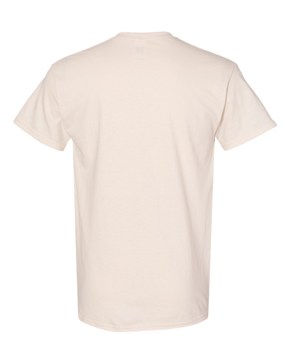 Gildan 5000 - Unisex Heavy Cotton™ T-Shirt - Natural - Back