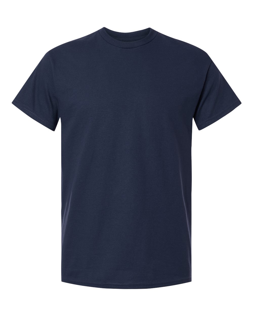 Gildan 5000 - Unisex Heavy Cotton™ T-Shirt - Navy - Front
