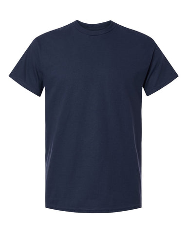 Gildan 5000 - Unisex Heavy Cotton™ T-Shirt - Navy - Front