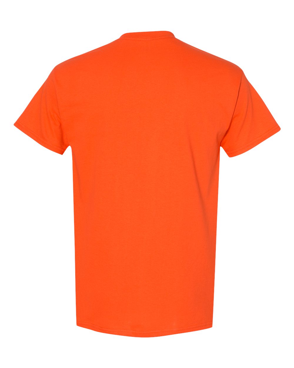 Gildan 5000 - Unisex Heavy Cotton™ T-Shirt - Orange - Back