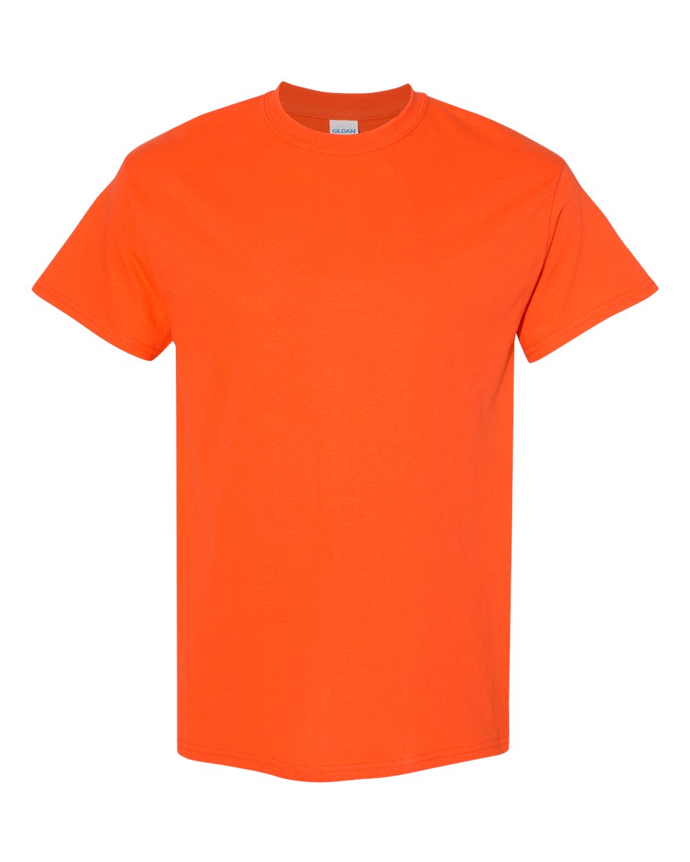 Gildan 5000 - Unisex Heavy Cotton™ T-Shirt - Orange - Front