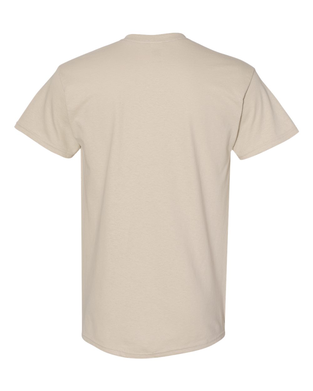 Gildan 5000 - Unisex Heavy Cotton™ T-Shirt - Sand - Back