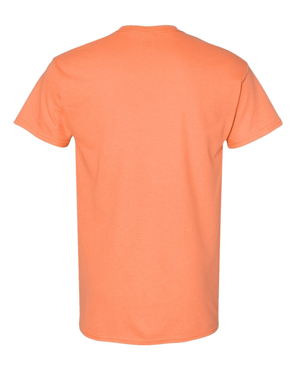Gildan 5000 - Unisex Heavy Cotton™ T-Shirt - Tangerine - Back
