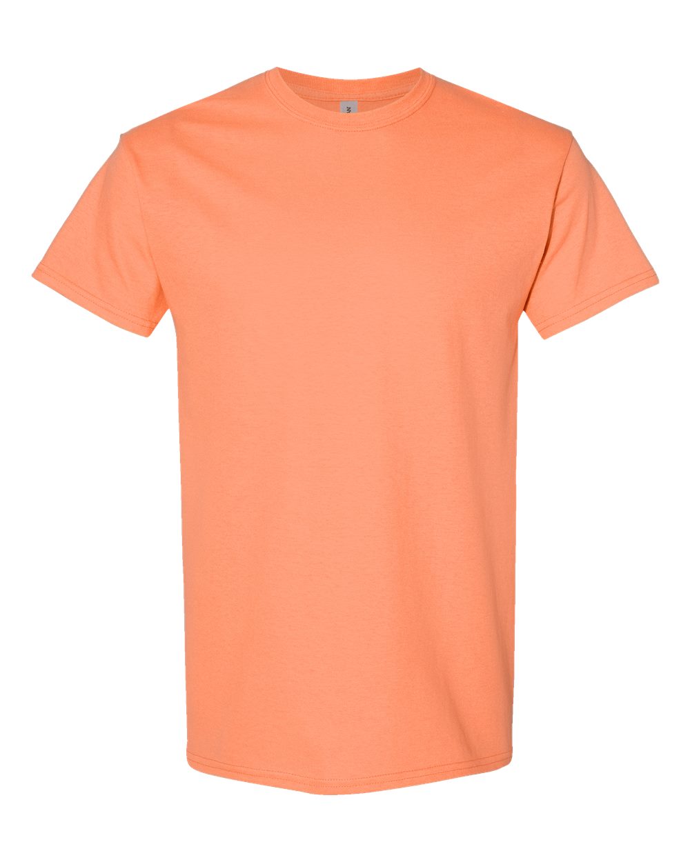 Gildan 5000 - Unisex Heavy Cotton™ T-Shirt - Tangerine - Front