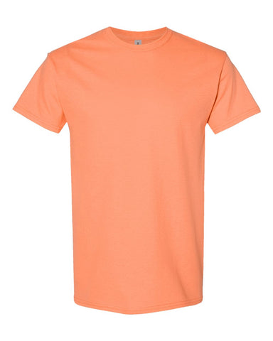 Gildan 5000 - Unisex Heavy Cotton™ T-Shirt - Tangerine - Front