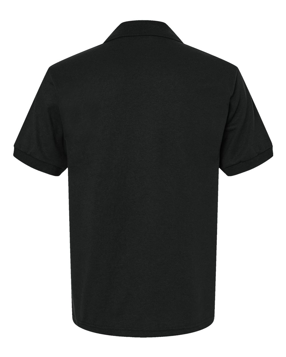 Gildan 8800 - Unisex DryBlend® Jersey Polo - Black - Back
