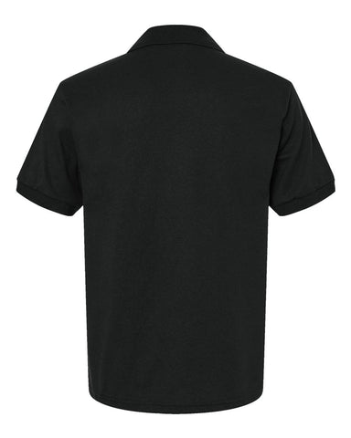 Gildan 8800 - Unisex DryBlend® Jersey Polo - Black - Back
