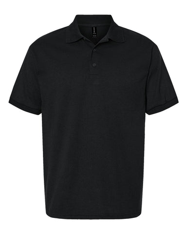 Gildan 8800 - Unisex DryBlend® Jersey Polo - Black - Front