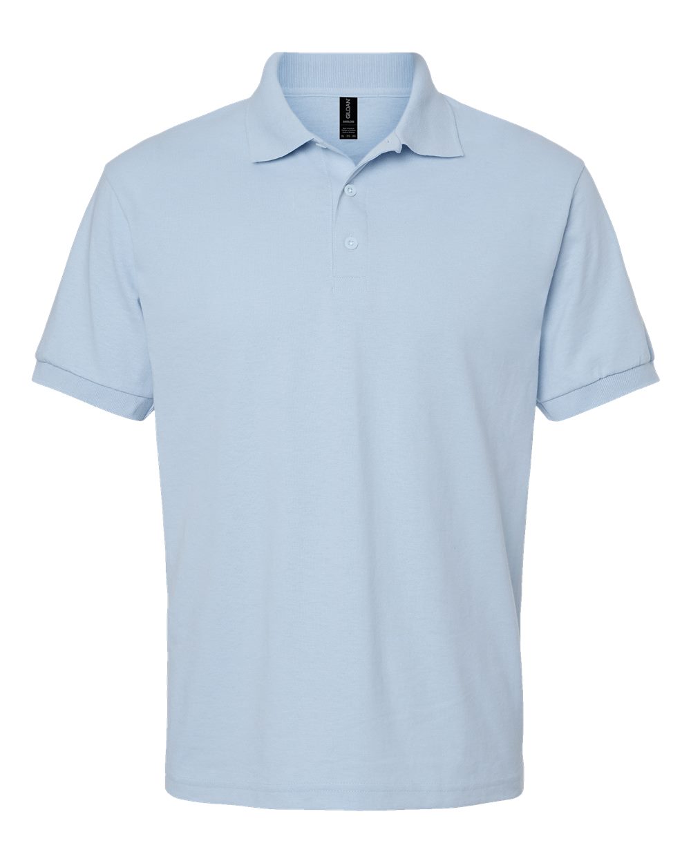 Gildan 8800 - Unisex DryBlend® Jersey Polo - Light Blue - Front