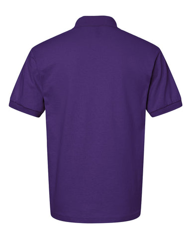 Gildan 8800 - Unisex DryBlend® Jersey Polo - Purple - Back